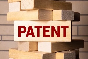 patent on wooden stack
