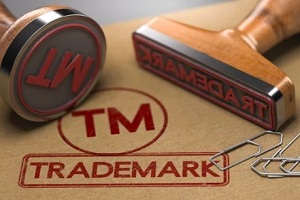 trademark stamped onto a file