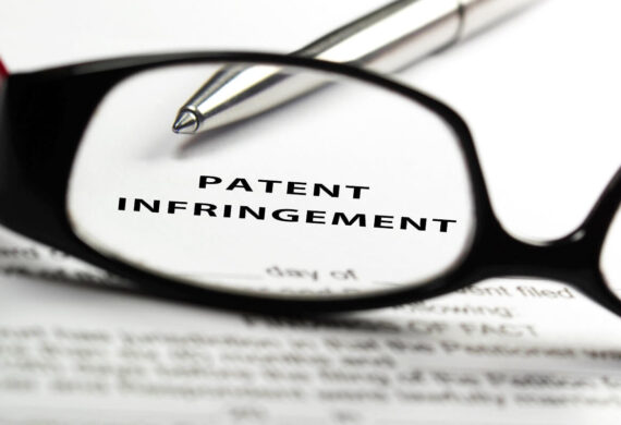 patent infringement through reading glasses